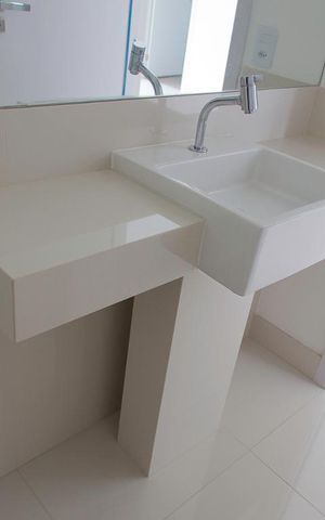 Studio para alugar com 56m², 1 quarto e 1 vaga Studio para alugar com 56m², 1 quarto e 1 vagaBanheiro