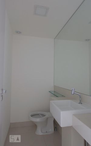 Studio para alugar com 56m², 1 quarto e 1 vaga Studio para alugar com 56m², 1 quarto e 1 vagaBanheiro