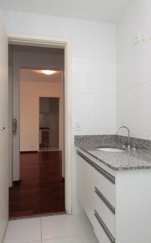 Apartamento para alugar com 58m², 1 quarto e 1 vagaBanheiro