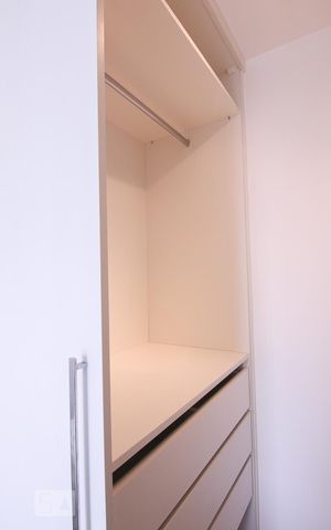 Apartamento à venda com 50m², 1 quarto e 1 vaga Apartamento à venda com 50m², 1 quarto e 1 vagaCloset Quarto