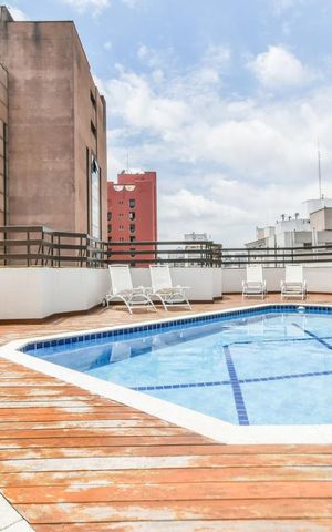 Apartamento para alugar com 30m², 1 quarto e 1 vaga Apartamento para alugar com 30m², 1 quarto e 1 vagaPiscina