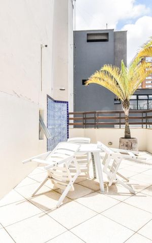 Apartamento para alugar com 30m², 1 quarto e 1 vaga Apartamento para alugar com 30m², 1 quarto e 1 vagaÁrea Piscina