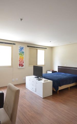 Apartamento para alugar com 27m², 1 quarto e 1 vagaStudio