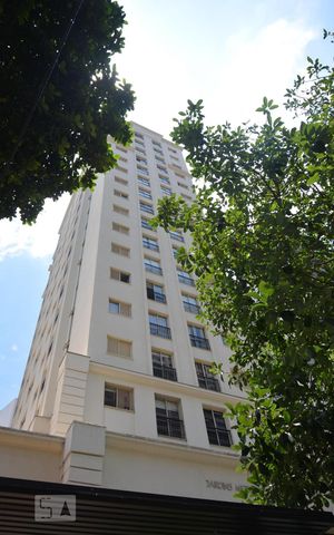 Apartamento para alugar com 27m², 1 quarto e 1 vagaFachada