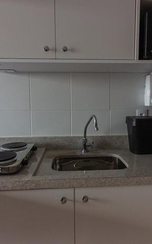 Studio à venda com 34m², 1 quarto e 1 vagaCozinha
