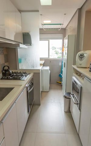Apartamento à venda com 62m², 1 quarto e 1 vagaCozinha