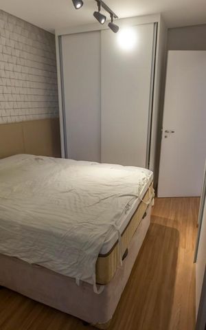 Apartamento à venda com 62m², 1 quarto e 1 vagaQuarto