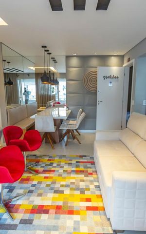 Apartamento à venda com 62m², 1 quarto e 1 vagaSala