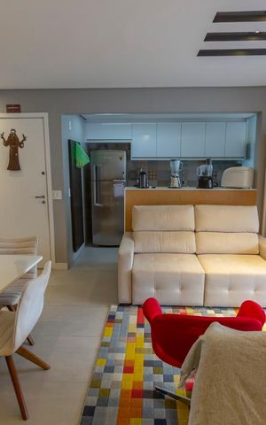 Apartamento à venda com 62m², 1 quarto e 1 vagaSala