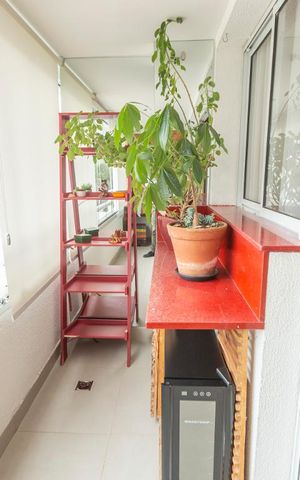 Apartamento à venda com 62m², 1 quarto e 1 vagaVaranda
