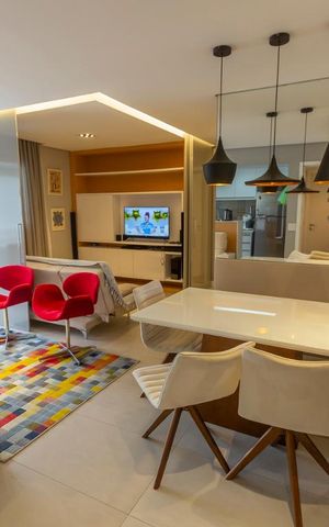 Apartamento à venda com 62m², 1 quarto e 1 vagaSala