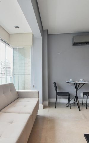 Studio para alugar com 40m², 1 quarto e 1 vagaSala