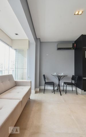 Studio para alugar com 40m², 1 quarto e 1 vagaSala