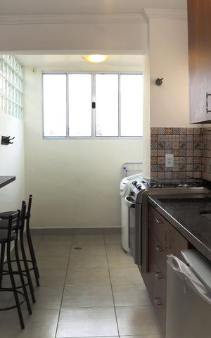Studio para alugar com 40m², 1 quarto e 1 vagaSala/Cozinha