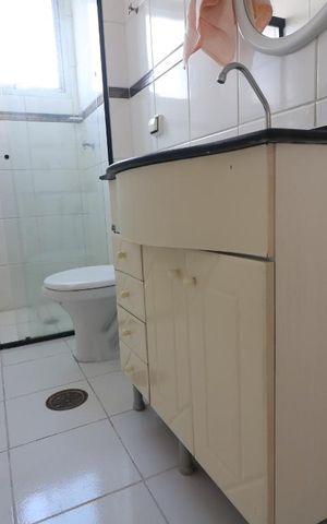 Apartamento à venda com 47m², 1 quarto e sem vagaBanheiro