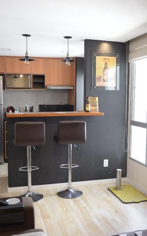 Apartamento à venda com 42m², 2 quartos e 1 vagaSala