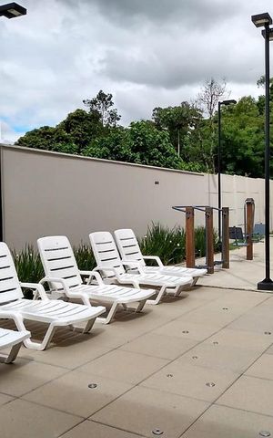 Apartamento para alugar com 48m², 2 quartos e 1 vaga Apartamento para alugar com 48m², 2 quartos e 1 vagaÁrea Comum Fonte interativa de piso