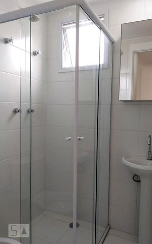 Apartamento para alugar com 48m², 2 quartos e 1 vaga Apartamento para alugar com 48m², 2 quartos e 1 vagaBanheiro