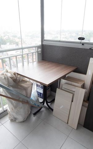 Apartamento à venda com 49m², 1 quarto e 1 vaga Apartamento à venda com 49m², 1 quarto e 1 vagaVaranda