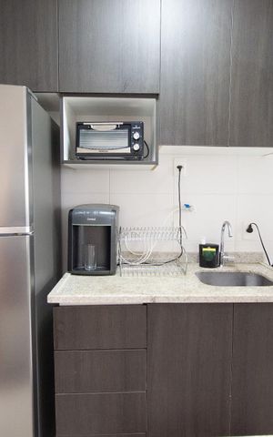 Apartamento à venda com 49m², 1 quarto e 1 vaga Apartamento à venda com 49m², 1 quarto e 1 vagaCozinha