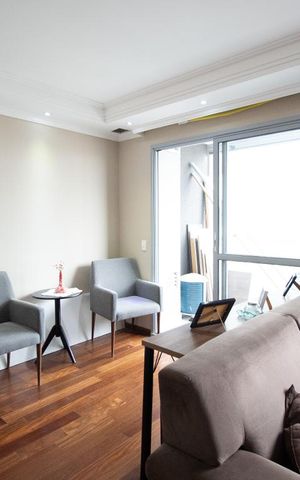 Apartamento à venda com 49m², 1 quarto e 1 vaga Apartamento à venda com 49m², 1 quarto e 1 vagaSala