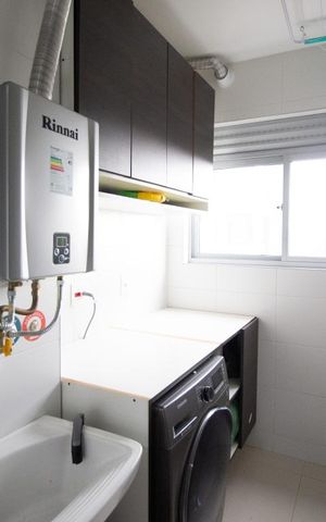 Apartamento à venda com 49m², 1 quarto e 1 vaga Apartamento à venda com 49m², 1 quarto e 1 vagaLavanderia