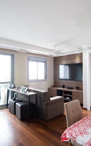 Apartamento à venda com 49m², 1 quarto e 1 vaga Apartamento à venda com 49m², 1 quarto e 1 vagaSala