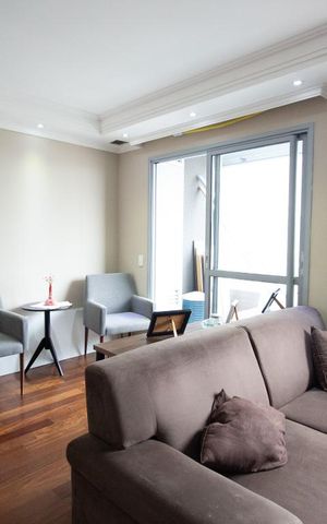 Apartamento à venda com 49m², 1 quarto e 1 vaga Apartamento à venda com 49m², 1 quarto e 1 vagaSala