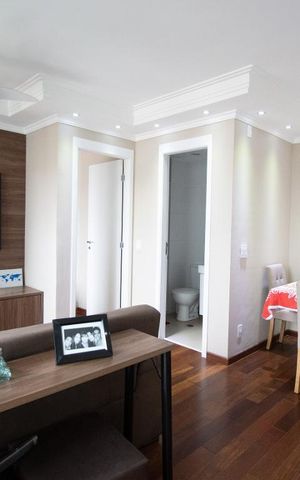 Apartamento à venda com 49m², 1 quarto e 1 vaga Apartamento à venda com 49m², 1 quarto e 1 vagaSala