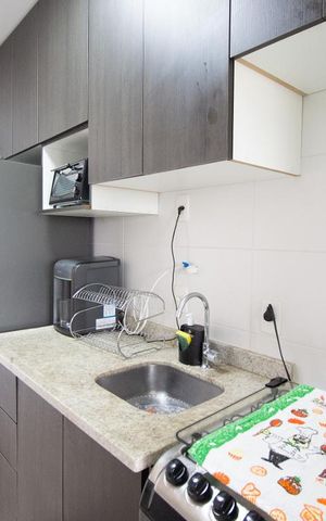 Apartamento à venda com 49m², 1 quarto e 1 vaga Apartamento à venda com 49m², 1 quarto e 1 vagaCozinha
