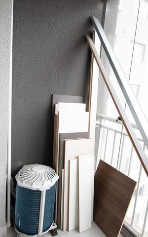 Apartamento à venda com 49m², 1 quarto e 1 vaga Apartamento à venda com 49m², 1 quarto e 1 vagaVaranda