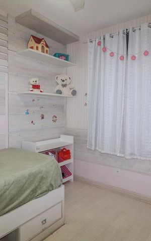 Apartamento à venda com 55m², 2 quartos e 1 vagaQuarto 1