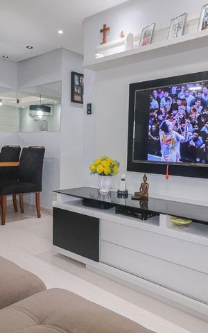 Apartamento à venda com 55m², 2 quartos e 1 vagaSala