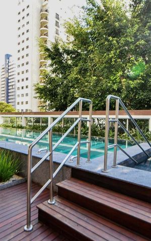 Studio para alugar com 37m², 1 quarto e 1 vaga Studio para alugar com 37m², 1 quarto e 1 vagaPiscina