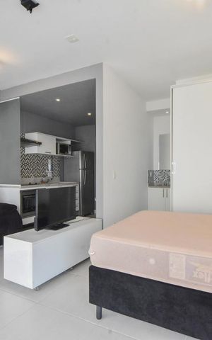 Studio para alugar com 37m², 1 quarto e 1 vagaDormitório 