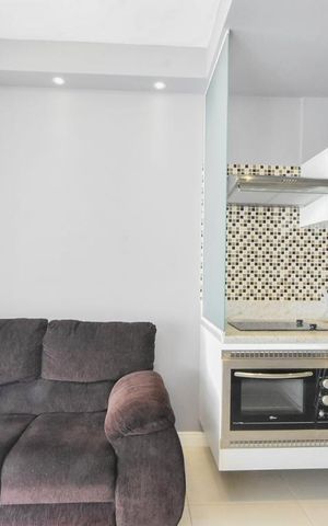 Studio para alugar com 37m², 1 quarto e 1 vagaSala