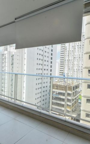 Studio para alugar com 37m², 1 quarto e 1 vagaVaranda