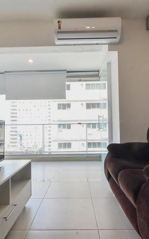 Studio para alugar com 37m², 1 quarto e 1 vagaSala