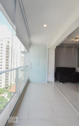 Studio para alugar com 37m², 1 quarto e 1 vagaVaranda