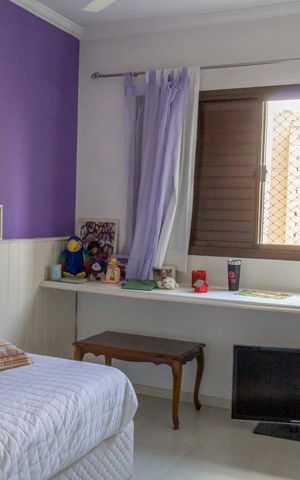 Apartamento à venda com 169m², 4 quartos e 1 vagaQuarto 3