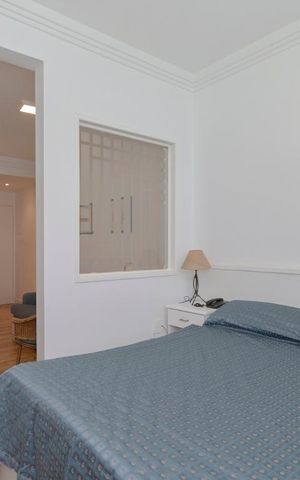 Studio para alugar com 28m², 1 quarto e 1 vagaQuarto