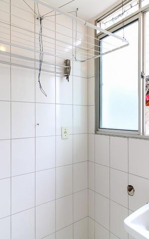 Apartamento à venda com 56m², 2 quartos e 1 vaga Apartamento à venda com 56m², 2 quartos e 1 vagaLavanderia