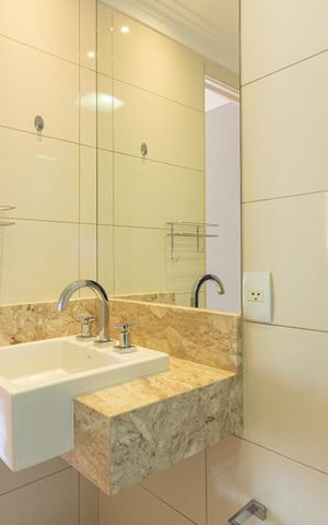 Apartamento à venda com 80m², 2 quartos e 2 vagasBanheiro