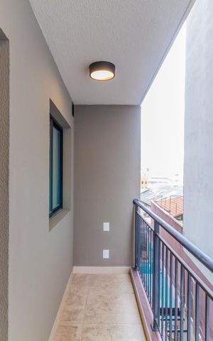 Studio para alugar com 25m², 1 quarto e sem vagaVaranda