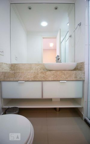 Apartamento para alugar com 61m², 1 quarto e 1 vagaBanheiro