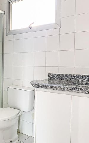 Apartamento à venda com 54m², 1 quarto e sem vaga Apartamento à venda com 54m², 1 quarto e sem vagaBanheiro