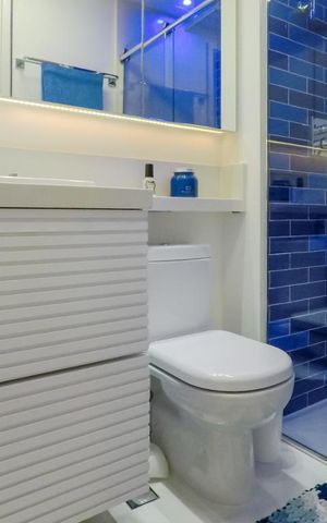 Apartamento à venda com 74m², 2 quartos e 2 vagasBanheiro