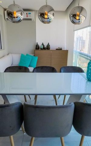Apartamento à venda com 74m², 2 quartos e 2 vagasVaranda Gourmet