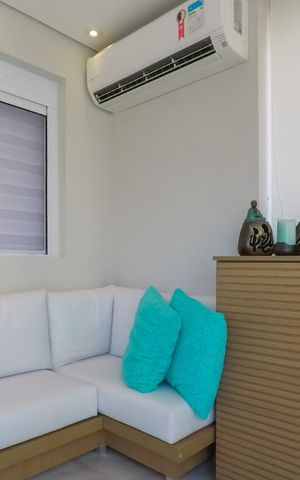 Apartamento à venda com 74m², 2 quartos e 2 vagasVaranda Gourmet