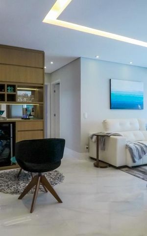 Apartamento à venda com 74m², 2 quartos e 2 vagasSala